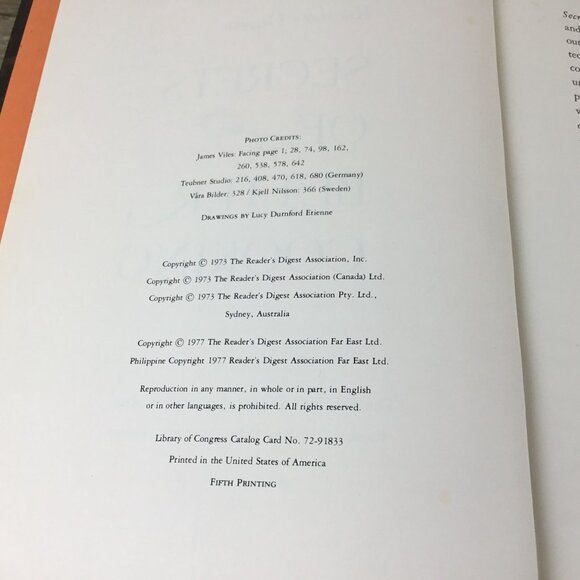 Readers Digest Secrets Of Better Cooking Hardcover 1977 Vintage Cookbook - Picture 6 of 10